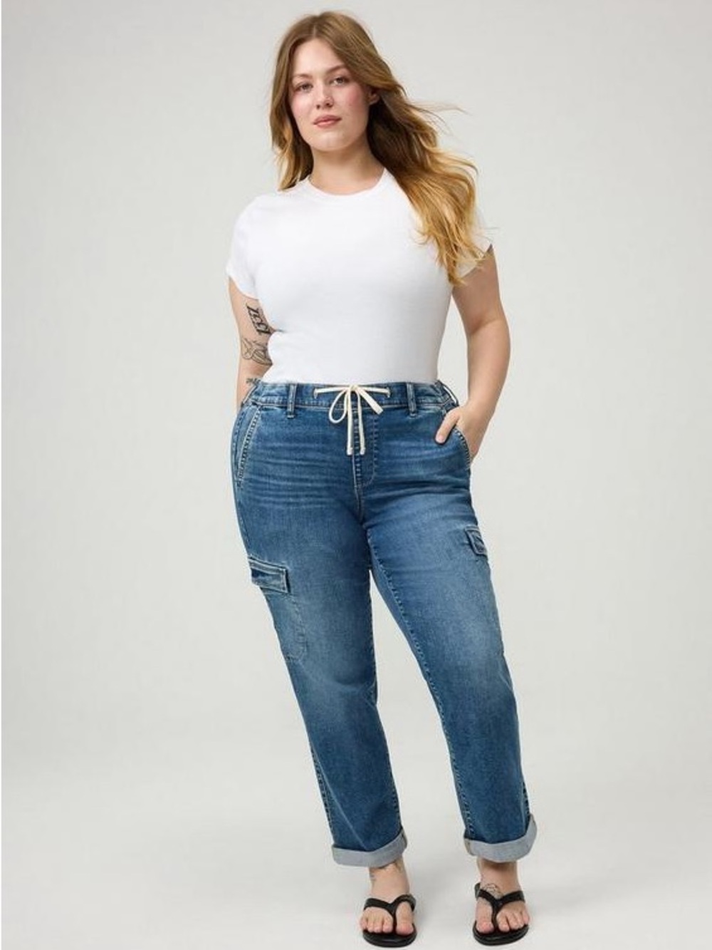 Torrid weekend boyfriend super soft straight denim